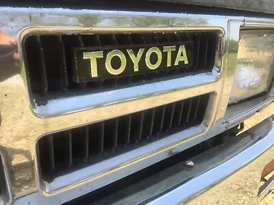 Toyota Replacement Grill Emblem Chrome Overlay 1984-1986 Pickup 4runner • $32.50