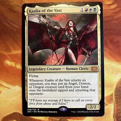 MTG Kaalia Of The Vast Double Masters 2022 Near-Mint Mythic Human Cleric!!! • $10.97