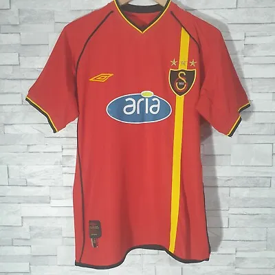 GALATASARAY Football Shirt 2002/03 Red Size XS 2002/03 VINTAGE UMBRO  • £20.70