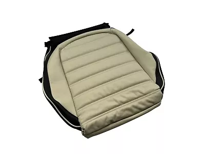 OEM Seat Cover Leather Driver's VW Scirocco 3 Left 13 Surface Beige Black • $164.03