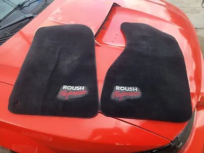 ROUSH MUSTANG PERFORMANCE Floor Mats Black 1994-2004 Foxbody  Cobra Steeda  • $295