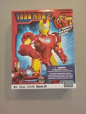 Iron Man 2 Mark VI Mega Bloks - #29546 - NIB • $24