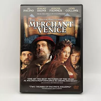 William Shakespeares The Merchant Of Venice (DVD 2005) • $4.67