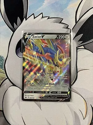 Pokémon TCG Zacian V Crown Zenith 095/159 Holo Ultra Rare • £0.99