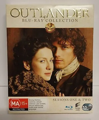 $15.99 • Buy Outlander : Season One  1 & Two 2 - 11 Disc Box Set  - Blu Ray