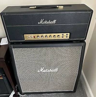 £2450 • Buy Marshall 1959 Plexi Amp Hand Wired & 1960A Hand Wired 4x12 Cab Mint Condition