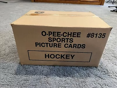 1989-90 O-Pee-Chee Hockey Vending Case Sealed Great Investment - Sakic Rookie • $375