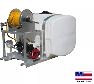 SPRAYER Commercial - Skid Mounted - 9.5 GPM - 580 PSI - 200 Gallon Tank  27MHR • $5372.14