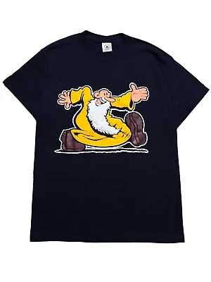 Vintage 90s R Crumb Art Tee T-Shirt Mr Natural M Medium Grateful Dead Deadstock • $89.99