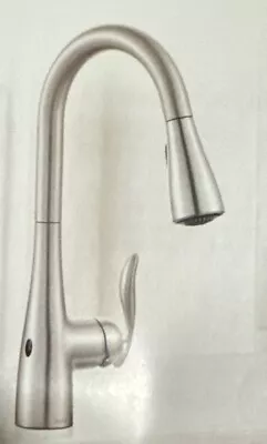 Moen 7594EWSRS Arbor MotionSense Wave Sensor Touchless Faucet Stainless • $220