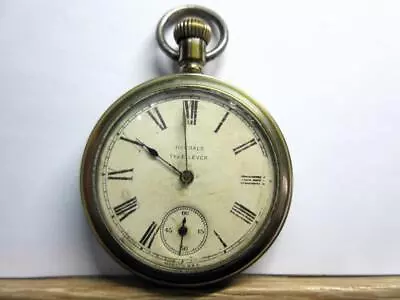 Vintage USA Made Harrals Tyke Lever Barnsley POCKET WATCH - Working • £8.50