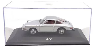 Minichamps 1:43 Scale Silver Porsche 911 Model Car LN/Box • $33.22