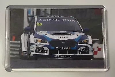 BTCC Ash Sutton ~ Adrian Flux BMR Subaru 888 MG6 Clio ~ No.116 - Fridge Magnet • £3.50