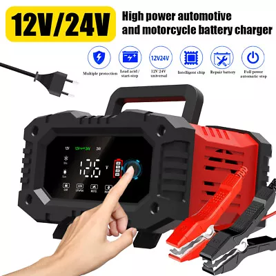 20-Amp Smart Car Battery Automatic Charger Maintainer LiFePO4Lead-Acid Truck • $50.34