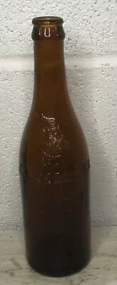 Antique Vintage E.L. Kearns ELK KEARNS Trenton NJ Embossed Elk Beer Bottle • $22.45