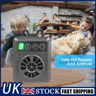Ultrasonic Bark Stopper Pet Dog Anti Noise Anti Barking Puppy Stop Bark Repeller • £16.15