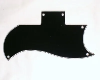 Yinfente 3 Ply Pickguard Fits SG Style 61 Black Reissue Guitar Parts 5 Holes • $10
