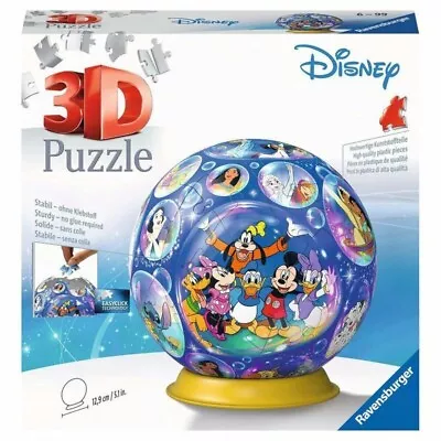 NEW (Dinged Box) Ravensburger 11561 Disney Characters 73 Pc 3D Jigsaw Puzzle • $32.95