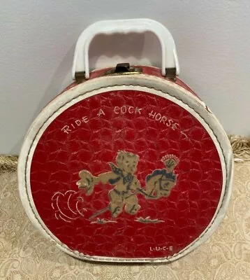 Vintage Ride A Cock Horse Childs Red Case L-U-C-E • $9.99