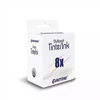 8x Eurotone Eco Cartridge Alternative For Epson Workforce WF-5690-DWF WF-5190-DW • $240.71