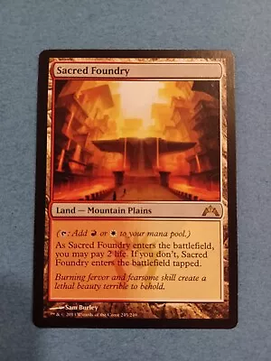 MTG Sacred Foundry Gatecrash 245/249 Regular Rare • $0.99