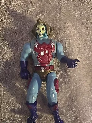 Vintage MOTU SKELETOR Action Figure With Helmet New Adventures Of He-Man 1988 • $16.07