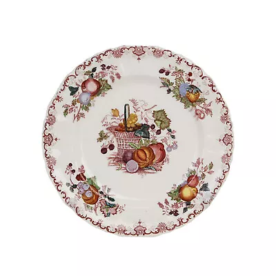 Mason's Fruit Basket Luncheon Plates - 8  - C.1920 - England • $13