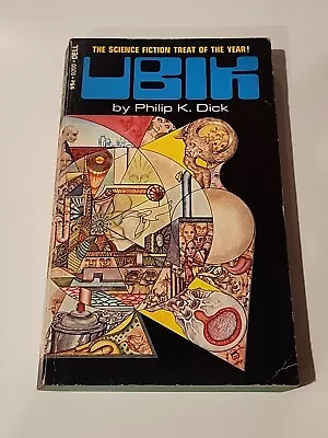 Ubik By Philip K Dick First Edition Dell Paperback 1970 • $47.83