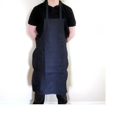 Navy Denim Apron Workshop Jewellers Watchmakers Craft Metal Working - T83828 • £10.11