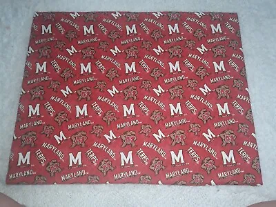 University Of Maryland Terrapins Memory Board (you Choose Ribbon & Button Color) • $20