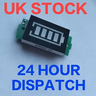 £2.99 • Buy 1s/2s/3s---8s Li-ion Battery Level Display Indicator