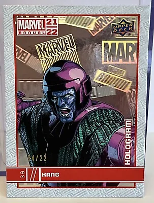2021-22 Upper Deck Marvel Annual #39 Kang Hologram 04/22 • $60