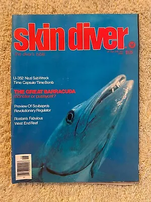 SKIN DIVER Magazine June 1976 Very Good Condition No Address Label SCUBA VGC • $14.86