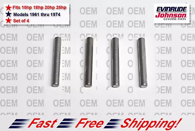 New Johnson Evinrude OEM 10hp 18hp 20hp 25hp Shear Pins (Set Of Four) 307949 • $16.99