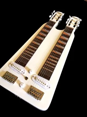 New Custom Hand Made Solid 6/6 Double Neck Electric Lap Steel Guitar • $164.99