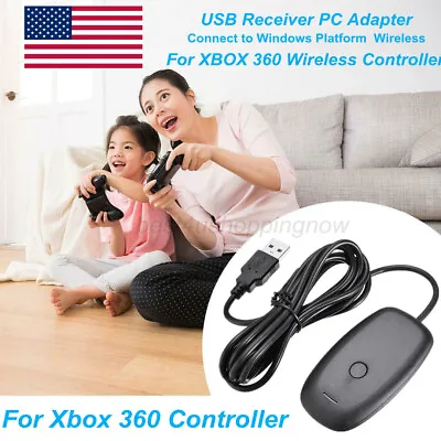 For Microsoft Xbox 360 USB Wireless Receiver Game Controller Adapter Windows PC • $32.99