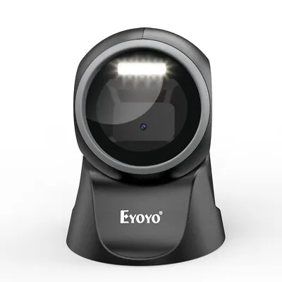 Eyoyo 2D QR Code Barcode Scanner Automatic Screen Scanning USB Desktop Platform • $47.68