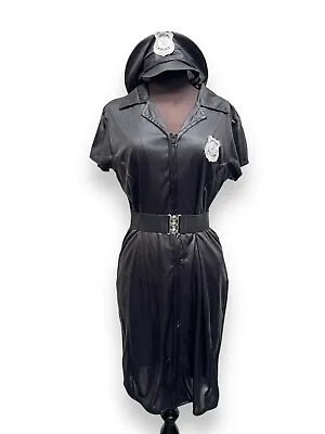 Sexy Policewoman Uniform Costume Size Large - Ex Hire Fancy Dress Police Officer • £16