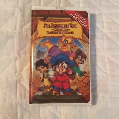 American Tail An - The Treasure Of Manhattan Island (VHS 2000 Clamshell) • $4.50