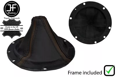 Black&brown Stripe Lthr Manual Shift Boot + Plastic Frame For Dodge Viper 03-06 • $296.94