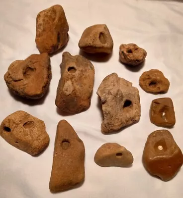 Native Indian Ancient Artifact Mortar Fire Nutting Stone Tool Collection SEMO • $99.95