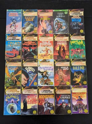 Fighting Fantasy Game Books. Steve Jackson Ian Livingstone And Others! • $20