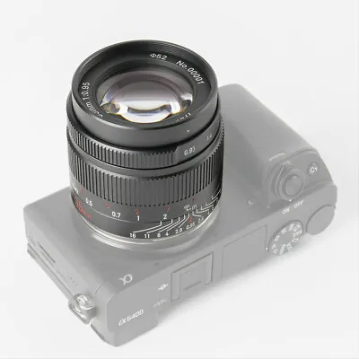 $289.99 • Buy 7artisans 35mm F0.95 Manual Focus Lens For Sony E Mount Camera A5000 A6300