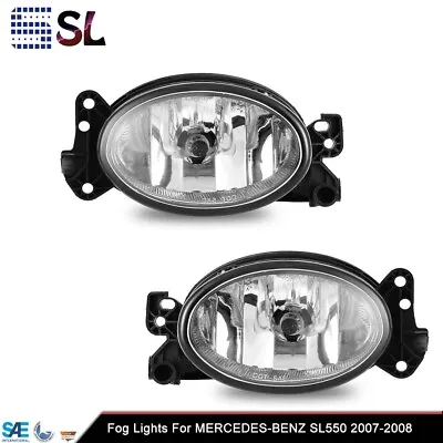 2007-2008 For Mercedes Benz Clear Lens Pair Bumper Fog Lights Replacement Lamps • $37.99