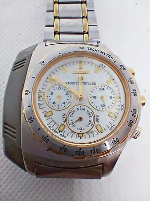 Vintage Men's Radio Controlled Watch CITIZEN 8410-C70040 TA Japan • $151.54