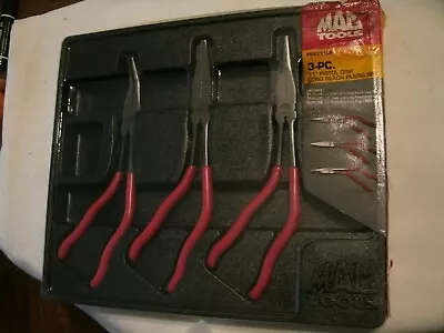 Mac Tools 3 PC. Double Jointed Pistol Grip Long Reach Plier Set • $125