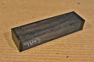 Ebony Gabon 5-7/8 X 1-9/16 X 1 Black Exotic Wood #9643 • $14