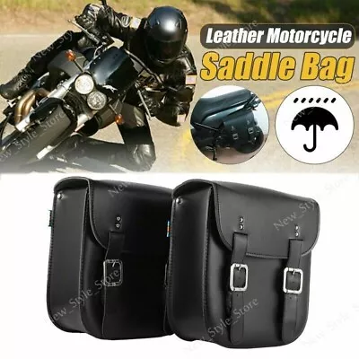 2X PU Side Saddle Bag For Suzuki Boulevard M109R M50 M90 C109R C50 C90 S 40 50 • $61.52