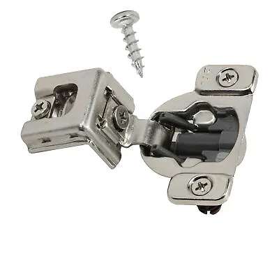 DTC 1-1/4  Overlay Soft Close 105 Degree 2 Cam Press In Face Frame Cabinet Hinge • $5.59