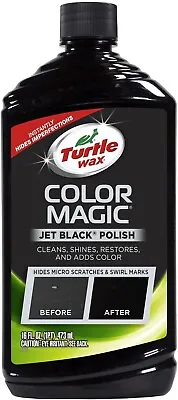 Turtle Wax Color Magic Black Car Polish (16 Oz) TURT-374KTR • $42